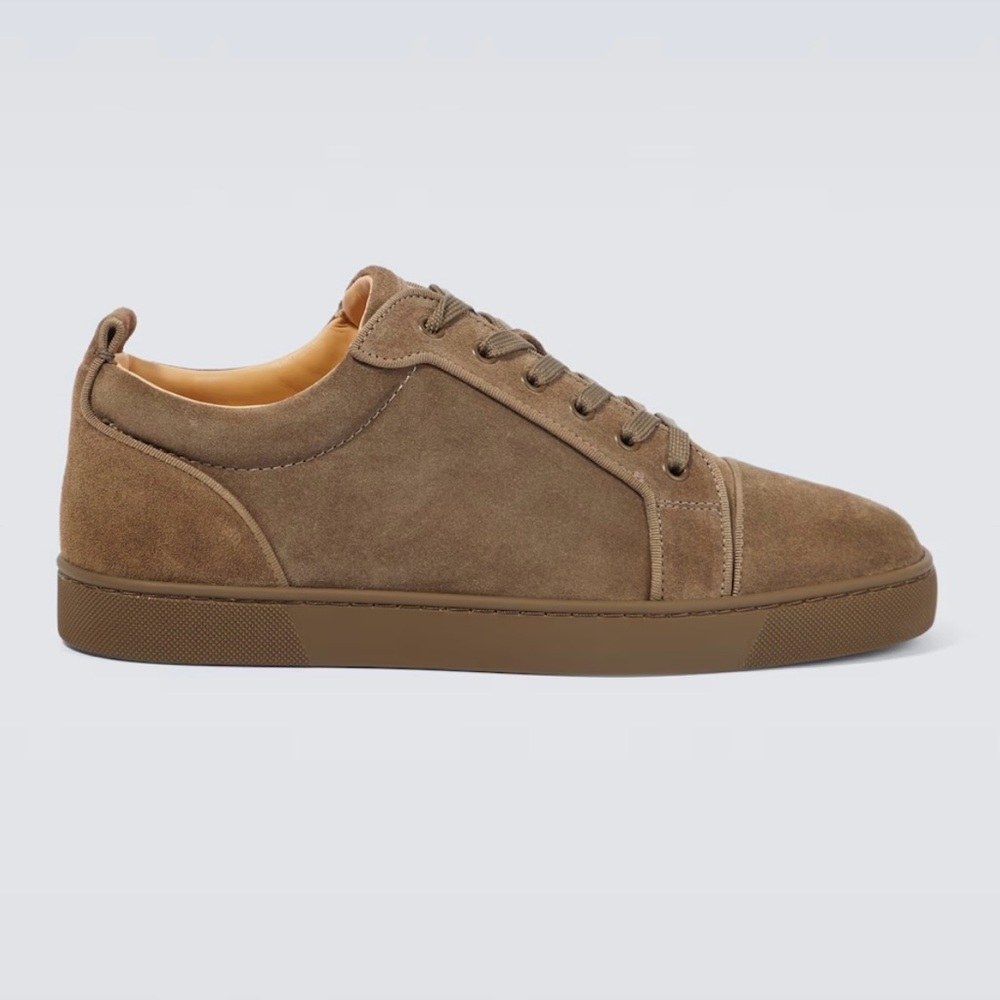 Christian Louboutin Suede Low-Top Sneakers